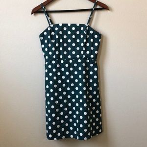 Fitted Polka Dot Summer Dress